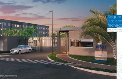 Lançamento minha casa minha vida na via norte, cond. parque das flores, apartamento térreo com quintal, 2 dormitórios, 57 m2, lazer completo no condom
