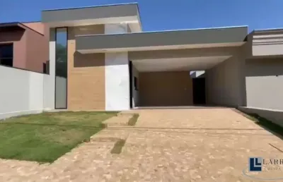 Casa nova alto padrão para venda no cond valencia em bonfim paulista, ilha turia, 3 dormitorios com 1 suite, varanda gourmet em 250 m2 total