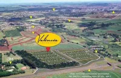 Ótimo lote para venda em bonfim paulista no valencia ilha gracia com 250 m2 de area total, pronto para construir, portaria 24h.