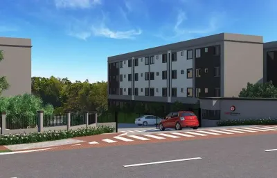 Apartamento novo para venda no jose sampaio, cond. lar dinamarca, 2 dormitorios, 43 m2 de area privativa, lazer no condominio