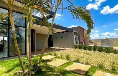 Casa nova para venda em condominio fechado na zona sul, cond. vivendas da mata, 3 dormitorios com 1 suite, gourmet e piscina em 250 m2 de area total