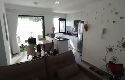 Apartamento mobiliado alto padrão compacto no charmoso quinta da primavera, cond. solo, 2 suites, completo em armarios, 61 m2 privativos, varanda gour