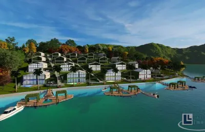 Lançamento condomínio de casas alto padrão no lago de furnas, são jose da barra-mg, cond. nau loft refugio, 192 m2 construidos em um terreno de 287 m2