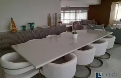 Apartamento alto padrão para venda em bebedouro no centro, ed. resid itapua, 4 suites, completo, lazer no condomínio