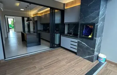 Ótima casa térrea para venda em bonfim paulista no condominio san marco, 3 suites, varanda gourmet e piscina em 270 m2 de area total