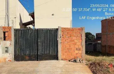 Oportunidade. casa para para venda em botucatu-sp no jardim monte mor, 1 dormirtorio, 56 m2 construidos em um terreno de 125 m2