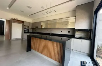 Linda casa nova alto padrão para venda em bonfim paulista no san marco ilha roma, completa armários, 3 suites, gourmet e piscina em 250 m2 total