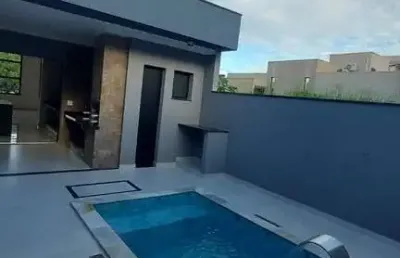 Linda casa nova alto padrão para venda em bonfim paulista no charmoso terras de santa martha, condominio tulipas, 3 dormitorio com 1 suite em 292 m2 t