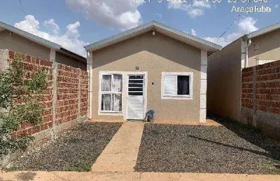 Oportunidade. casa para venda em araçatuba-sp no jd atlantico / chacaras arco iris, 2 dormitorios, area construida 60 m2 em um terreno de 126 m2