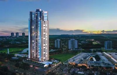 Oportunidade. apartamento novo alto padrão para venda ao lado do shopping iguatemi, cond. sky, o prédio mais alto de ribeirão preto, 3 suites mais lav