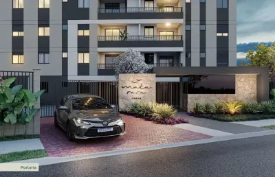 Lançamento alto padrão compacto na zona sul no vivendas da mata, cond. mata rara, apartamento térreo com quintal, 2 dormitórios com suíte, 75 m2 priva