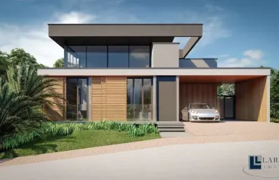 Maravilhosa casa nova altíssimo padrão para venda na vila do golfe no charmoso cond. terras de siena, 4 suites mais home, gourmet e piscina em 263 m2