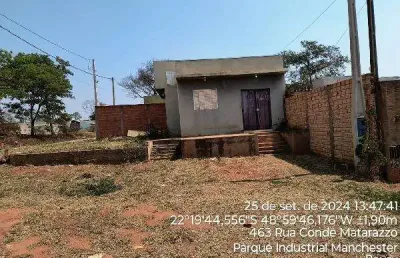Oportunidade. casa para para venda em bauru-sp no parque industrial manchester, 2 dormitorio, 38m2 construidos em um terreno de 157m2