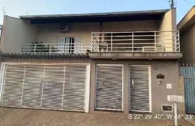 Casa sobrado para venda em barra bonita-sp no jd vista alegre, excelente com 300 mts2 de terreno .