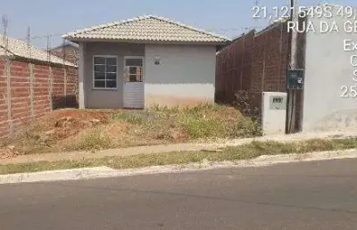 Oportunidade. casa para venda em catanduva no nova catanduva iii,  2 dormitorios, area construida 43 m2, area do terreno 160 m2
