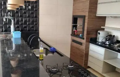 Lindo sobrado reformado para venda no charmoso cond evidence no guapore, zona sul, 3 dormitorios com 1 suite, lazer completo no condomínio