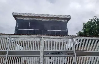 Oportunidade. sobrado para venda em são vicente-sp no parque sao vicente ,res rui neves requeijo,2 dormitorios, com 43m2 de area privativa terrea .
