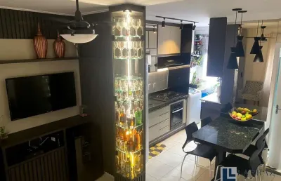 Lindo apartamento inteiro reformado para venda na lagoinha, cond lar mexico, 2 dornitorios, 43 m2, portaria 24h e lazer completo