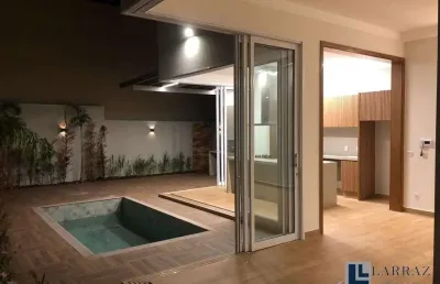 Linda casa nova alto padrão para venda na vila do golfe, cond quinta dos ventos, 3 suites, varanda gourmet e piscina em 371 m2 de area total, lazer co