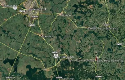 Sitio para venda em santa rosa de viterbo-sp, com 24,50 alqueires sendo 18 alq em cana arrendados, toda mecanizavel, terra mista
