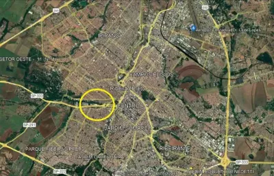 Area para venda em ribeirão preto na rod. bandeirantes, ótima localização, com 13.600 m2 sendo 80 m de fachada