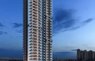 Apartamento novo alto padrao no jardim botanico, excelente localização, ed. ciprestes, andar alto, 2 dormitorios 1 suite, varanda gourmet, 65 m2, 2 vg