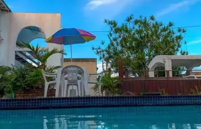 Hotel para venda na região litorânea de mucuri-ba, com 16 apartamentos completos, completa infraestrutura, piscina em 840 m2 de area total