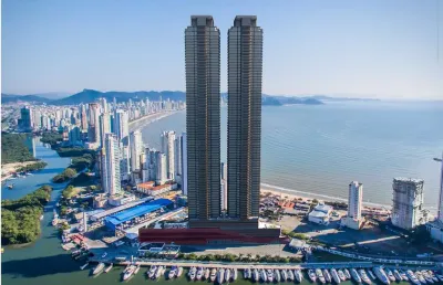 Magnifico lançamento em balneario camboriu-sc, o imponente yachthouse pininfarina, apartamentos 4 suites com 187 m2, varanda gourmet, lazer completo
