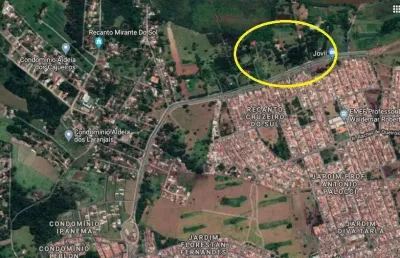 Excelente area para comercio com 10.000 m2 para venda no ribeirão verde na estrada antonia mugnato marinceck, fluxo de mais de 90 mil pessoas
