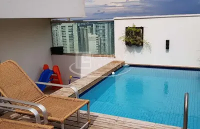 Exclusiva cobertura para venda na fiusa, ed. normandie, excelente acabamento, 4 amplas suítes, terraço gourmet e piscina privativa em 266 m2