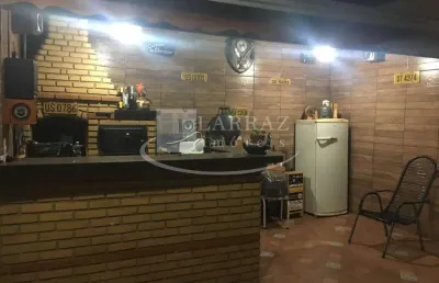 Sobrado para venda no jardim jandaia, 3 dormitorios, area de lazer com churrasqueira em 138 m2 de area construida