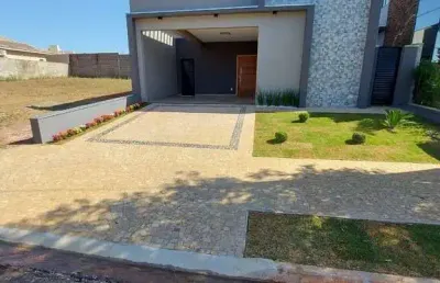 Ótima casa térrea alto padrão para venda na vila do golfe, cond. buona vita ribeirão, 3 suites, varanda gourmet em 140 m² construidos