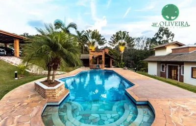 Chácara com 7 dormitórios à venda, 24500 m² por r$ 3.900.000,00 - colinas do mosteiro de itaici - indaiatuba/sp