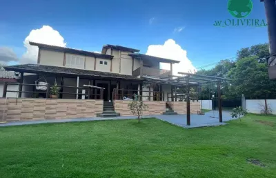 Chácara com 6 dormitórios sendo 4 suites  à venda, 2750 m² por r$ 1.780.000
