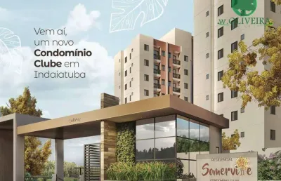 Apartamento com 2 dormitórios à venda, 49 m² por r$ 265.000,00 - jardim regina - indaiatuba/sp