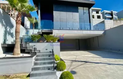 Casa sobrado 4 suítes em residencial real park  -  arujá