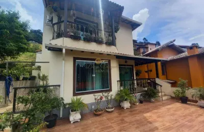 Casa em condomínio para venda em teresópolis, vargem grande, 3 dormitórios, 1 suíte, 3 banheiros, 2 vagas