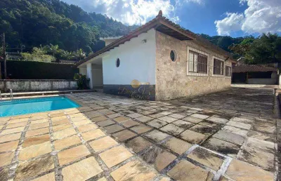 Casa para venda em teresópolis, taumaturgo, 3 dormitórios, 3 suítes, 4 banheiros, 12 vagas