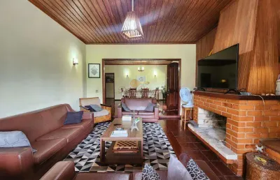 Casa para venda em teresópolis, quinta da barra, 4 dormitórios, 1 suíte, 4 banheiros, 3 vagas