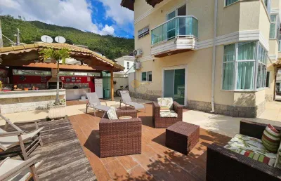 Casa em condomínio para venda em teresópolis, tijuca, 6 dormitórios, 4 suítes, 4 banheiros, 2 vagas