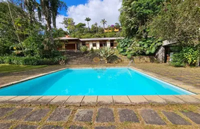 Casa para venda em teresópolis, posse, 5 dormitórios, 3 suítes, 4 banheiros, 5 vagas