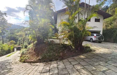 Casa para venda em teresópolis, parque do imbui, 4 dormitórios, 1 suíte, 5 banheiros, 6 vagas