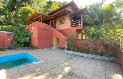 Casa para venda em teresópolis, iucas, 4 dormitórios, 1 suíte, 2 banheiros, 5 vagas