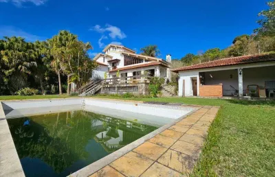 Casa para venda em teresópolis, parque boa união, 4 dormitórios, 2 suítes, 6 banheiros, 10 vagas