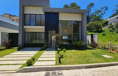 Casa em condomínio para venda em teresópolis, posse, 3 dormitórios, 3 suítes, 4 banheiros, 2 vagas
