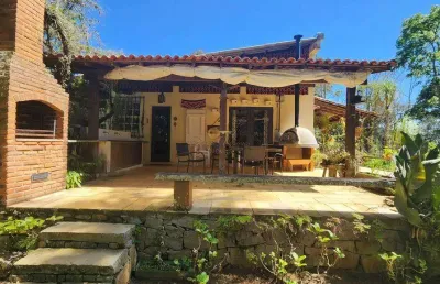 Casa para venda em teresópolis, jardim salaco, 4 dormitórios, 3 suítes, 4 banheiros, 10 vagas