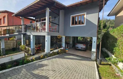 Casa em condomínio para venda em teresópolis, posse, 4 dormitórios, 2 suítes, 3 banheiros, 3 vagas