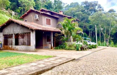 Casa para venda em teresópolis, parque do imbui, 6 dormitórios, 1 suíte, 4 banheiros, 5 vagas