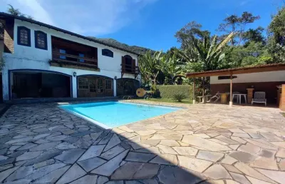 Casa para venda em teresópolis, santa cecília, 4 dormitórios, 1 suíte, 5 banheiros, 4 vagas