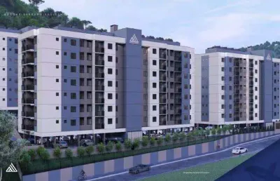 Apartamento para venda em petrópolis, quarteirão ingelheim, 2 dormitórios, 1 suíte, 2 banheiros, 1 vaga